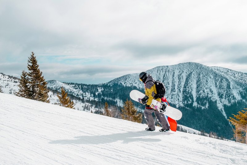 Snowboard na zjazdovke